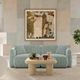 TOV Furniture Travie 2-Piece Sea Blue Modular Loveseat-1