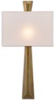 Currey & Company Arno Polished Antique Brass Wall Sconce-1