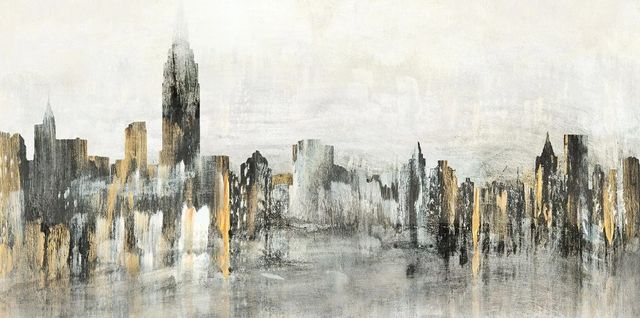 Classy Art Bright City Lights by Susan Jill Wall Art-0
