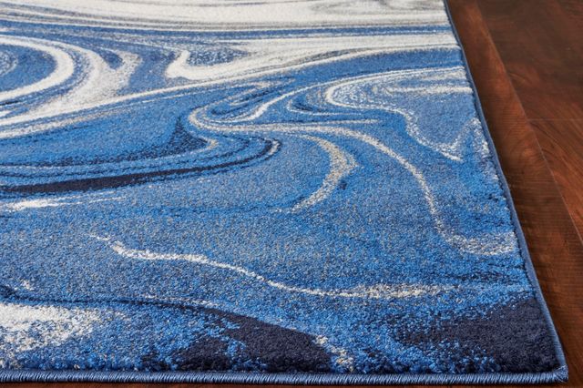KAS Rugs Watercolors Grey Palette 5'x8' Rug-1