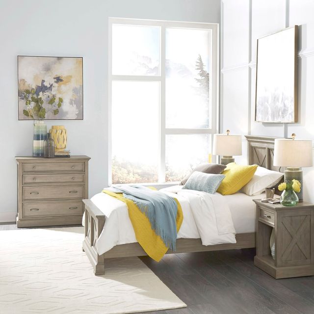 homestyles® Mountain Lodge 3-Piece Gray Twin Bedroom Set-0