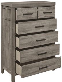 Mazin Furniture Bainbridge Gray Chest-2
