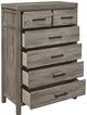 Mazin Furniture Bainbridge Gray Chest-2