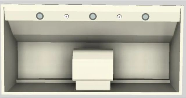 Vent-A-Hood® 48" Biscuit Wall Mounted Range Hood-3