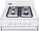 Summit® 24” White Freestanding Gas Range with Glass Window-3