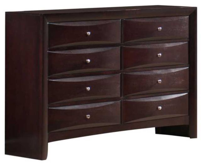 American Wholesale Furniture Emily 5-Piece Merlot Queen Storage Bedroom Set-2