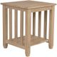 John Thomas Furniture® Customizable Select Unfinished Mission End Table-0