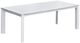 Intercon Alexa 5-Piece White Aluminum/Stone Outdoor Dining Set-2