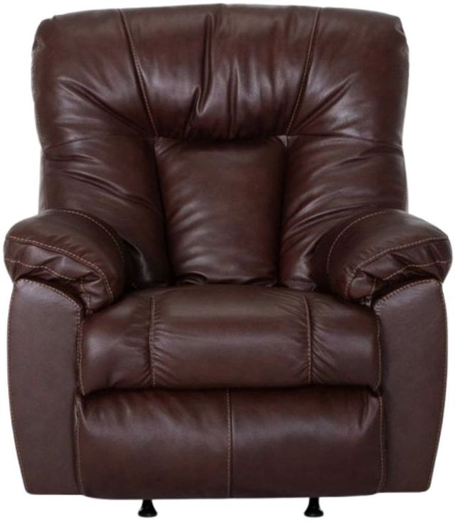 Franklin™ Connery Blaze Bourbon Manual Swivel Rocker Recliner-2
