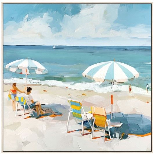 Classy Living Adventurous Under the Umbrella II Wall Art-0