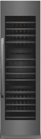 Induction Hardware 24" Black Stainless Steel Three Zone Built-In Wine Cooler-0