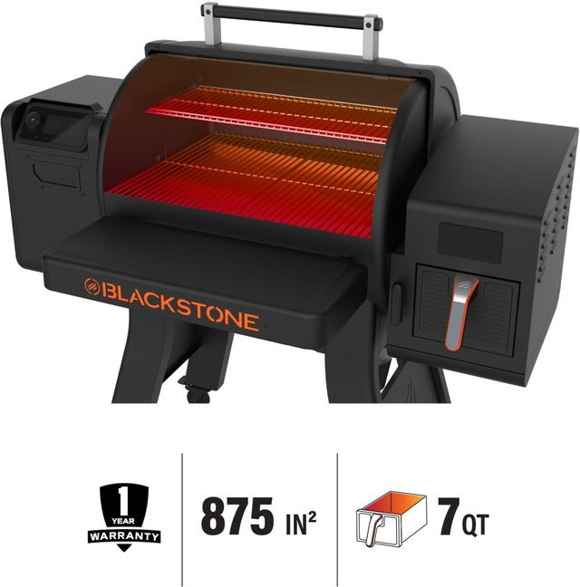 Blackstone® 53" Black Freestanding Wood Pellet Grill -2