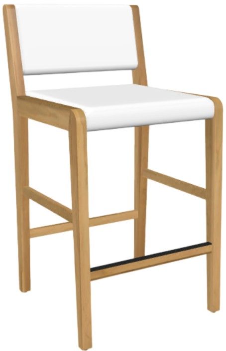 Mavin Customizable Houston 30" Stationary Bar Stool-0