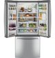 GE® 30" 20.8 Cu. Ft. Fingerprint Resistant Stainless Steel French Door Refrigerator-2
