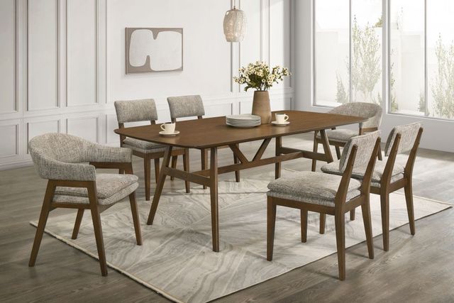 New Classic® Home Furnishings Miller Brown Dining Table-2