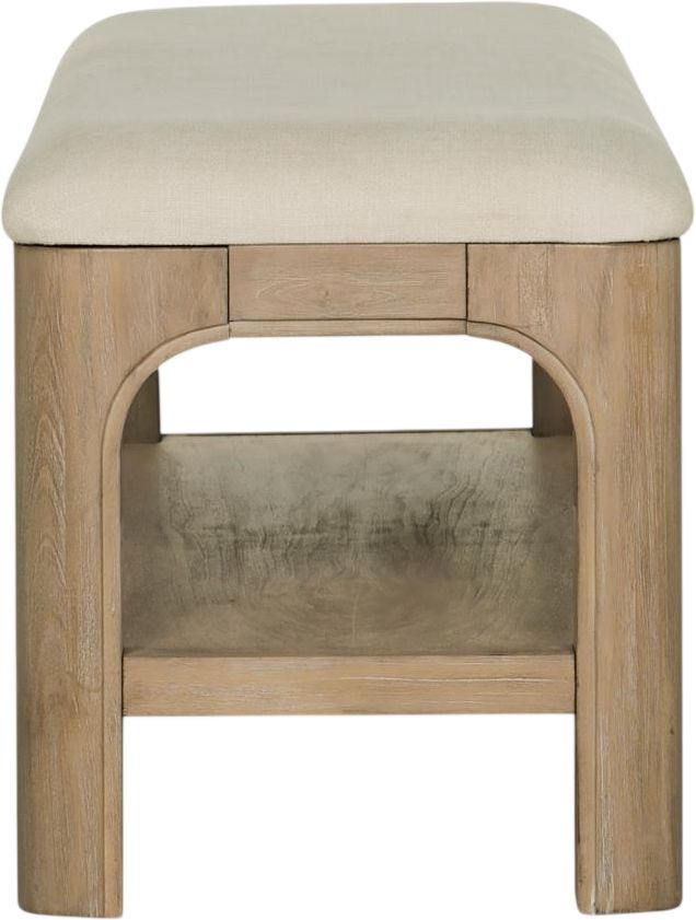 Coaster® Solano Weathered Mango Bed End Bench-3