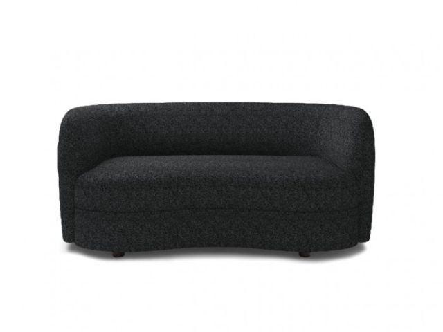 Furniture of America® Versoix Black Loveseat-1