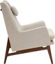 Moe's Home Collection Asta Sand/Walnut Chair-2