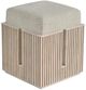 Universal Explore Home™ Avaline Carmen Sheldon Ivory/White Oak Bunching Stool-0