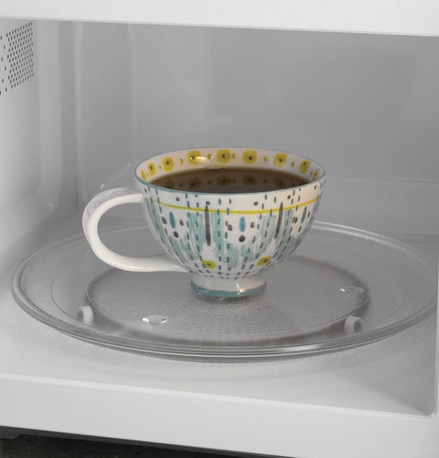 GE® 0.9 Cu. Ft. White Countertop Microwave-6