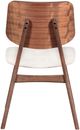 New Classic® Home Furnishings Oscar Beige/Walnut Dining Chair-4