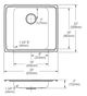 Elkay Lustertone® Classic Lustrous Satin Stainless Steel 25" x 22" x 4" Single Bowl Drop-in Classroom ADA Sink-1