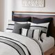 Olliix by INK+IVY Kai Black and White Cotton Oblong Pillow-5