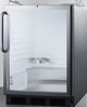 Summit® Commercial 5.5 Cu. Ft. Black Beer Cooler/Kegerator-1
