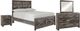 Signature Design by Ashley® 4 Piece Wynnlow Rustic Gray Full Panel Bedroom Set-0