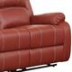 ACME Furniture Zuriel Red Manual Reclining Loveseat-2