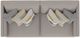 Jackson Furniture Trevor 2-Piece Nickel Small Spaced Sectional-3