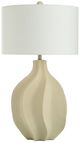 Harp & Finial® Pace Cream Table Lamp-0