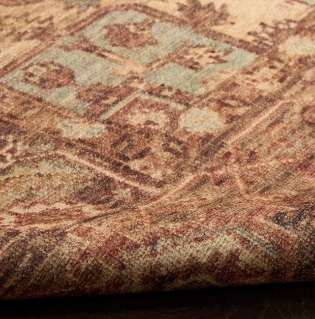 Nourison Home™ Vintage Washables Gold 5'x7' Area Rug-3