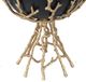A & B Home Black/Gold Decorative Bowl-3