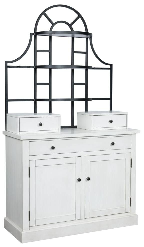 Signature Design by Ashley® Greddinton White Bakers Rack-0
