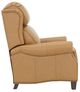 BarcaLounger® Meade Santa Fe Brandy Leather Manual Recliner-4