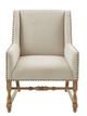 Olliix by Martha Stewart Belden Cream Accent Chair-0