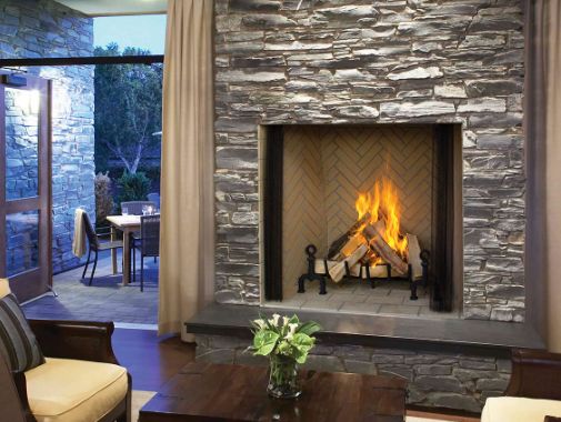 Wood Fireplace