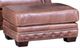 Mayo Customizable 5587L Leather Ottoman-0