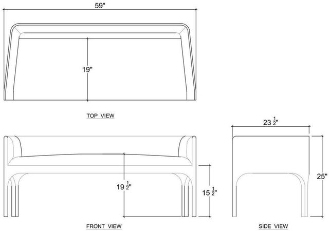 Bramble Customizable Vannes Bench-3
