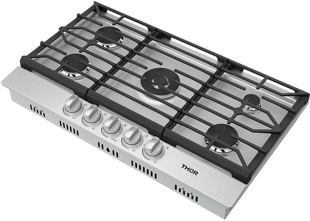 Thor Kitchen 36" Stainless Steel Pro Style Gas Cooktop-3