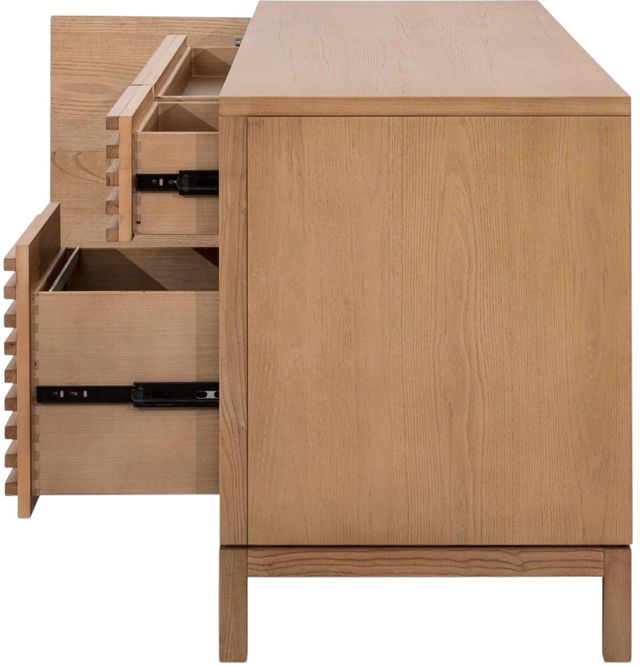 Modus Furniture Tanner Flaxen File Drawer Desk-2