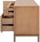 Modus Furniture Tanner Flaxen File Drawer Desk-2