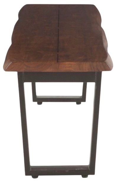 Home Trends & Design Loft Walnut Bench-2