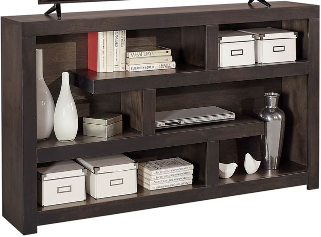 Aspenhome® Avery Loft Ghost Black 60" Open Display Console-0