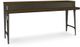 Amisco Customizable Elwood Walnut Veneer Console Table-0