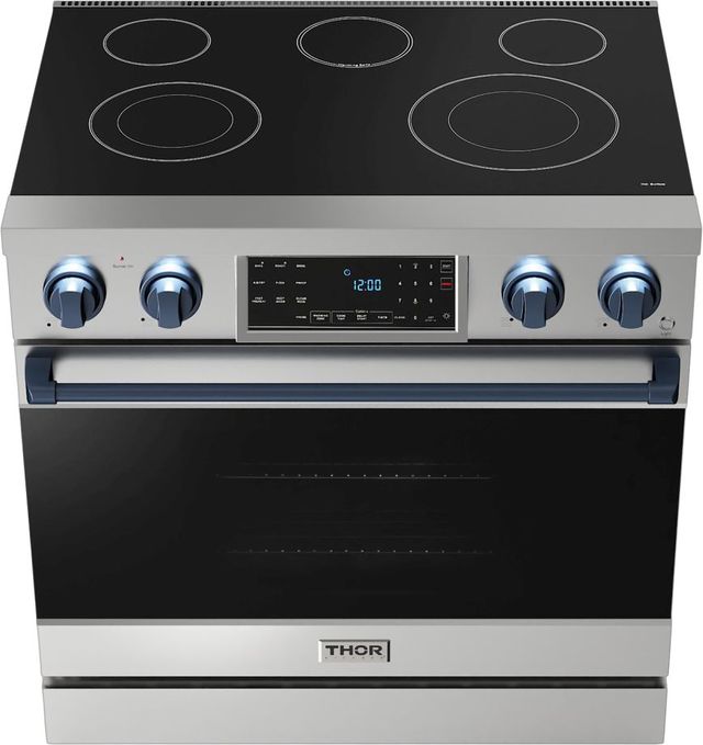 Thor Kitchen® Gordon Ramsay Series 36" Stainless Steel Pro Style Electric Range-1
