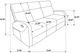 Coaster® Hamilton 2-Piece Charcoal Gray Manual Reclining Sofa Set-3