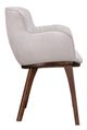Furniture of America® Maribo 2-Piece Taupe Arm Chair-3