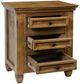 Stylecraft Crucero Oak Lacquer Nightstand-1